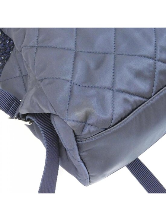 Chanel Backpack Navy main image 6